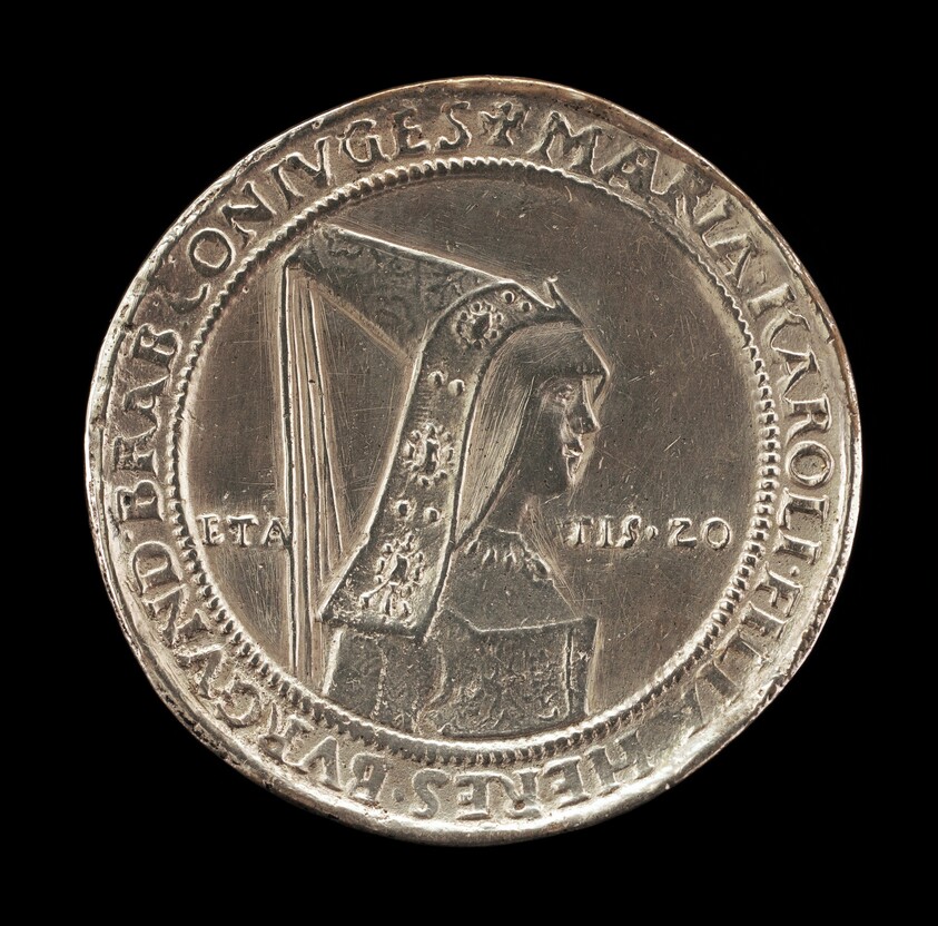 Maria of Burgundy, 1457-1482, First Wife of Maximilian I 1477 [reverse]