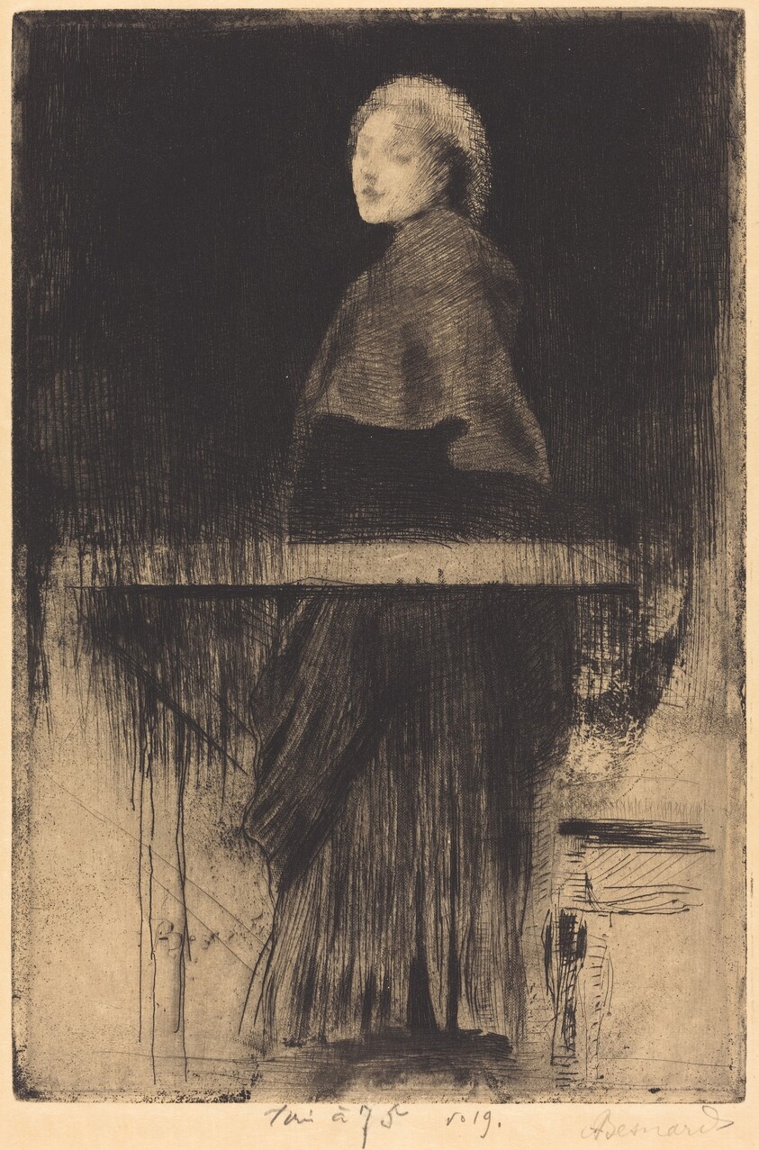 Woman in a Cape (La Femme à la Pelerine)
