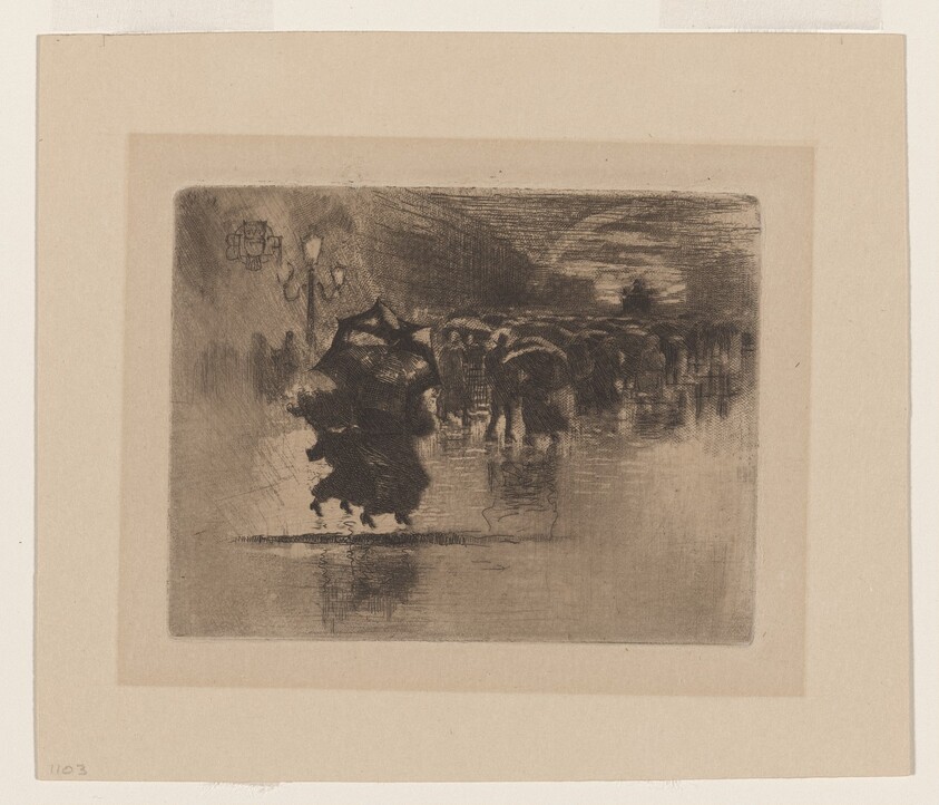 Le Petite Enterrement  (The Burial -- Small Plate)