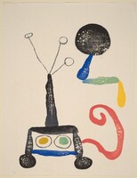 Untitled [plate LV], Joan Miró, 1958