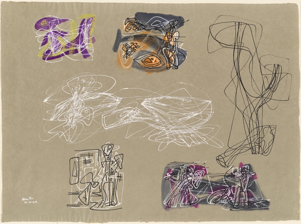 Sheet of Sketches