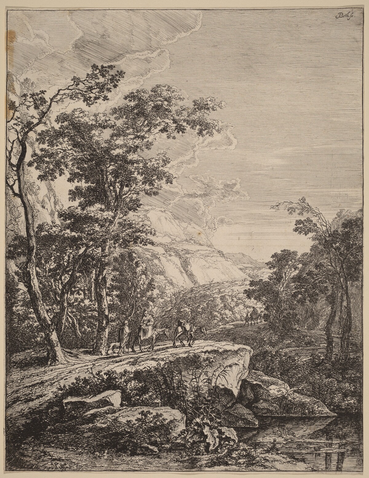 The Woman on the Hinny