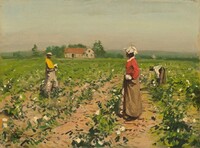 Picking Cotton, William Gilbert Gaul, c. 1890
