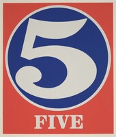 Five, Robert Indiana, 1968
