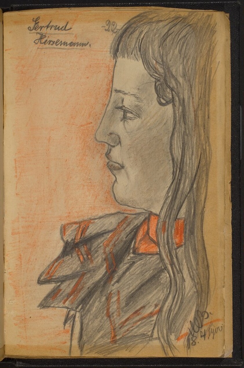 Study of Gertrud Hirsenmann