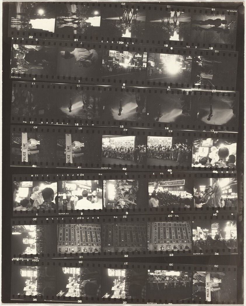 Shriner's parade--Times Square, New York City no number