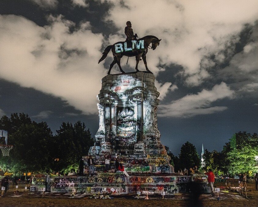 Oscar Grant Projection, Richmond, Virginia