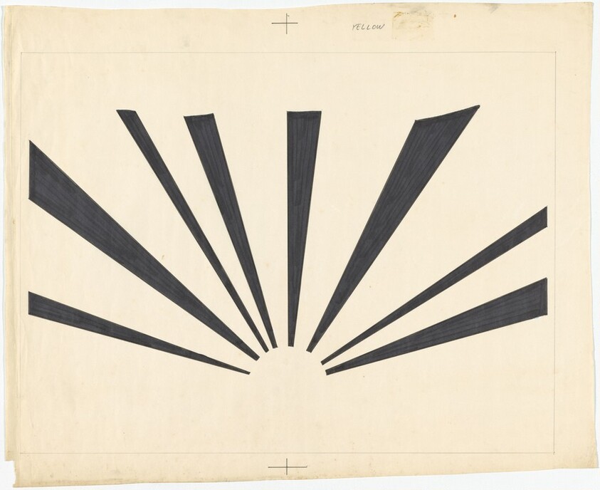 Sunrise: Separation Drawing for Yellow