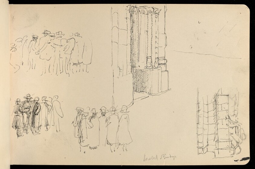 Isabel Bishop Early Sketchbook