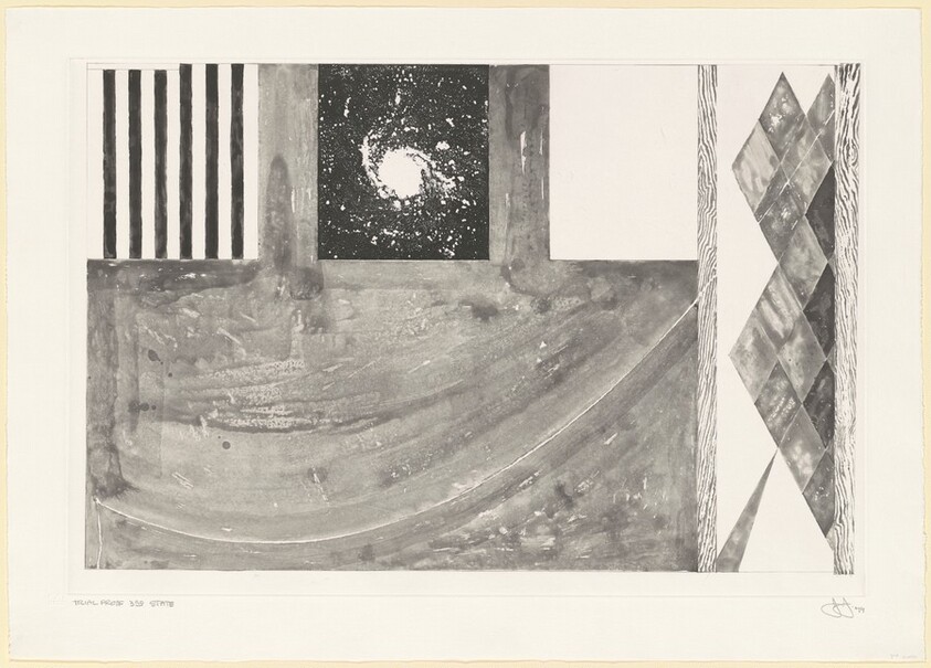 Untitled (Embassies) [trial proof of 3rd state]