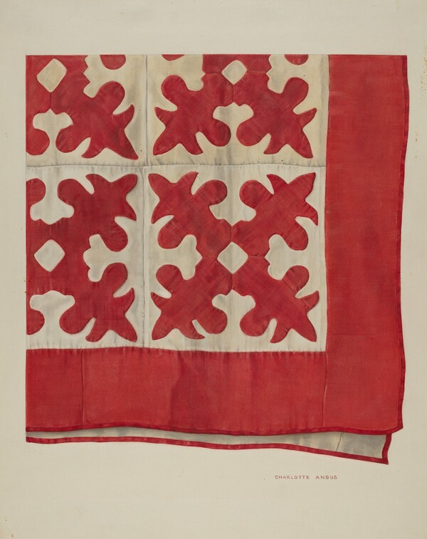 Oak Leaf Pattern Quilt