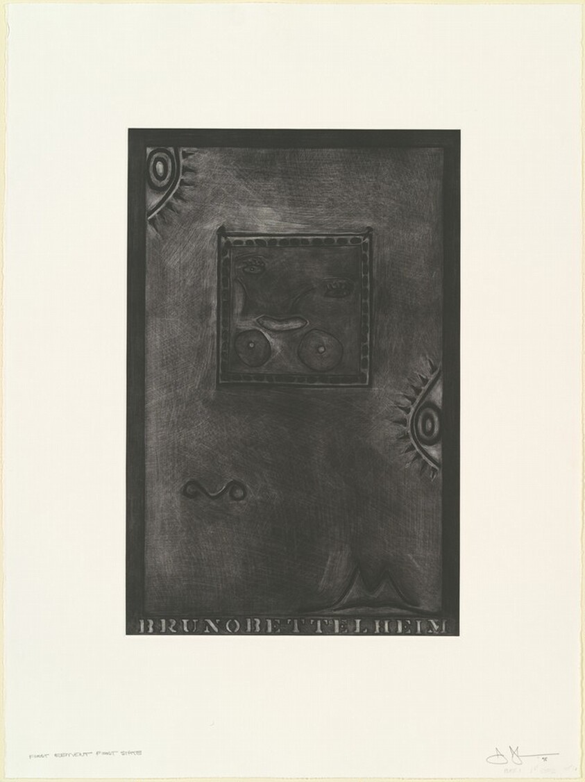 Untitled (White Mezzotint) [state proof of 1st state]