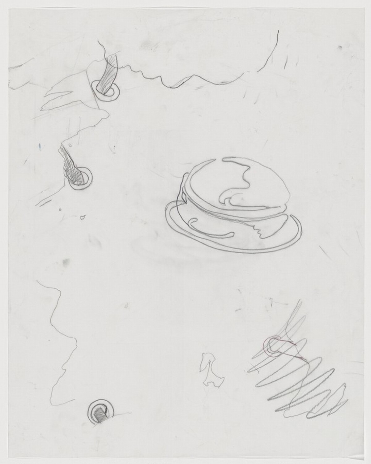 Pontchartrain [preparatory drawing for panel C]