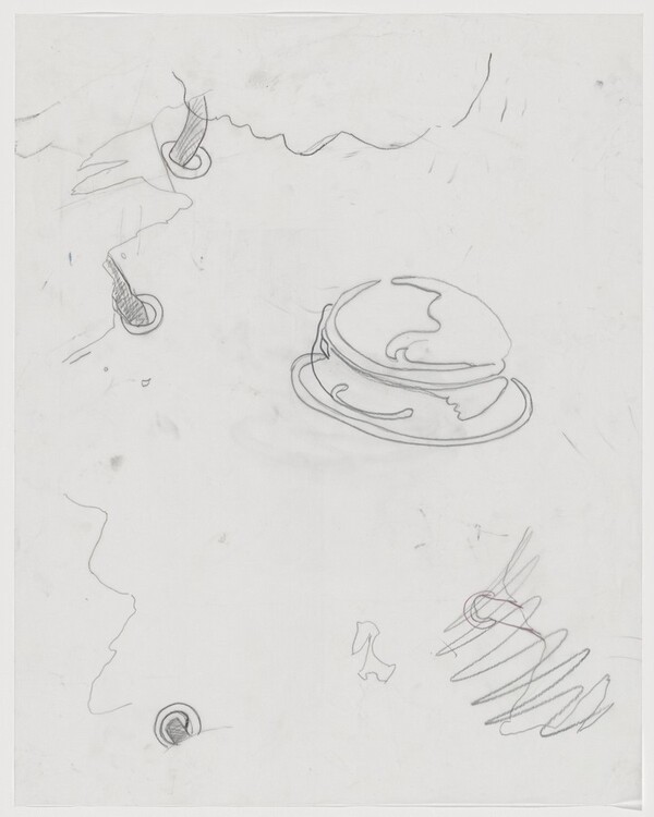 Pontchartrain [preparatory drawing for panel C]