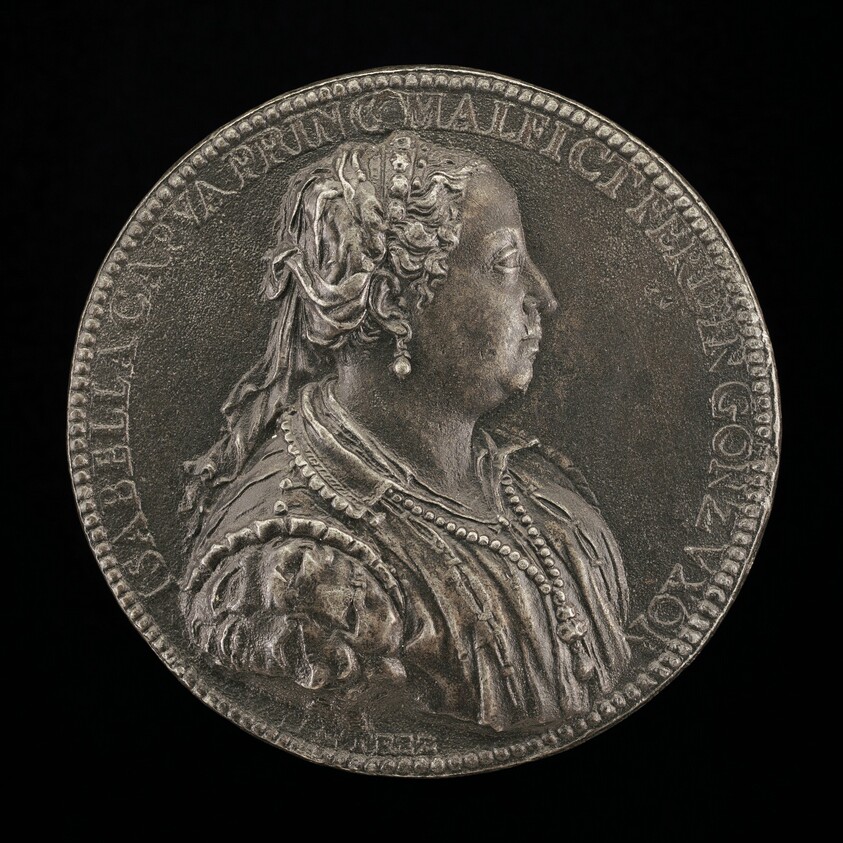 Isabella di Capua, 1509-1559, Princess of Molfetta, Wife of Ferrante Gonzaga 1534 [obverse]