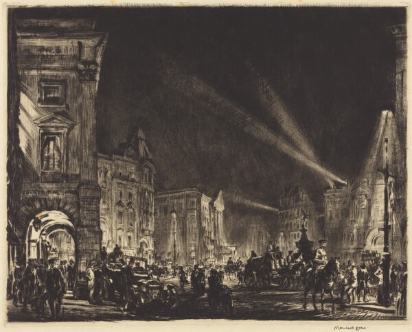 Piccadilly Circus, 1915