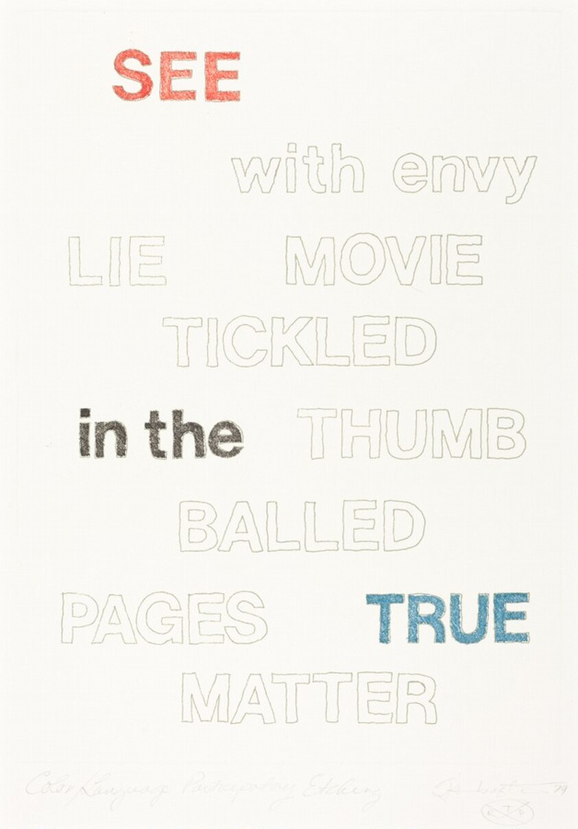 Color/Language Participatory Etching