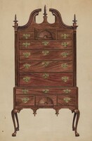 Highboy, Louis Annino, c. 1936