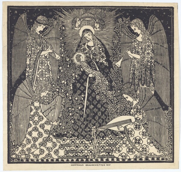 The Christ Child with the Virgin Mary