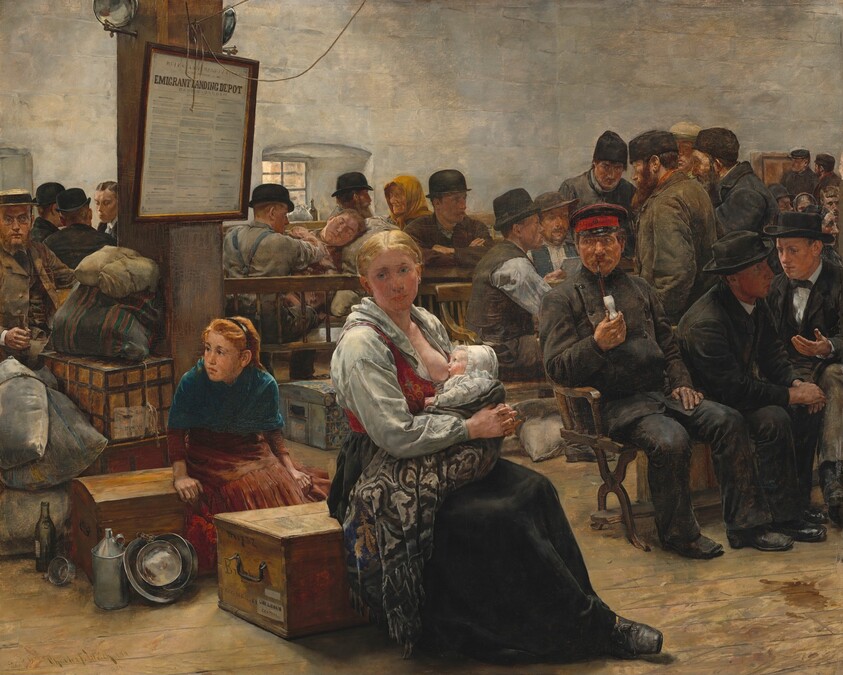 In the Land of Promise, Castle Garden