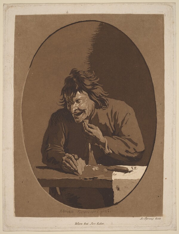A Peasant Eating