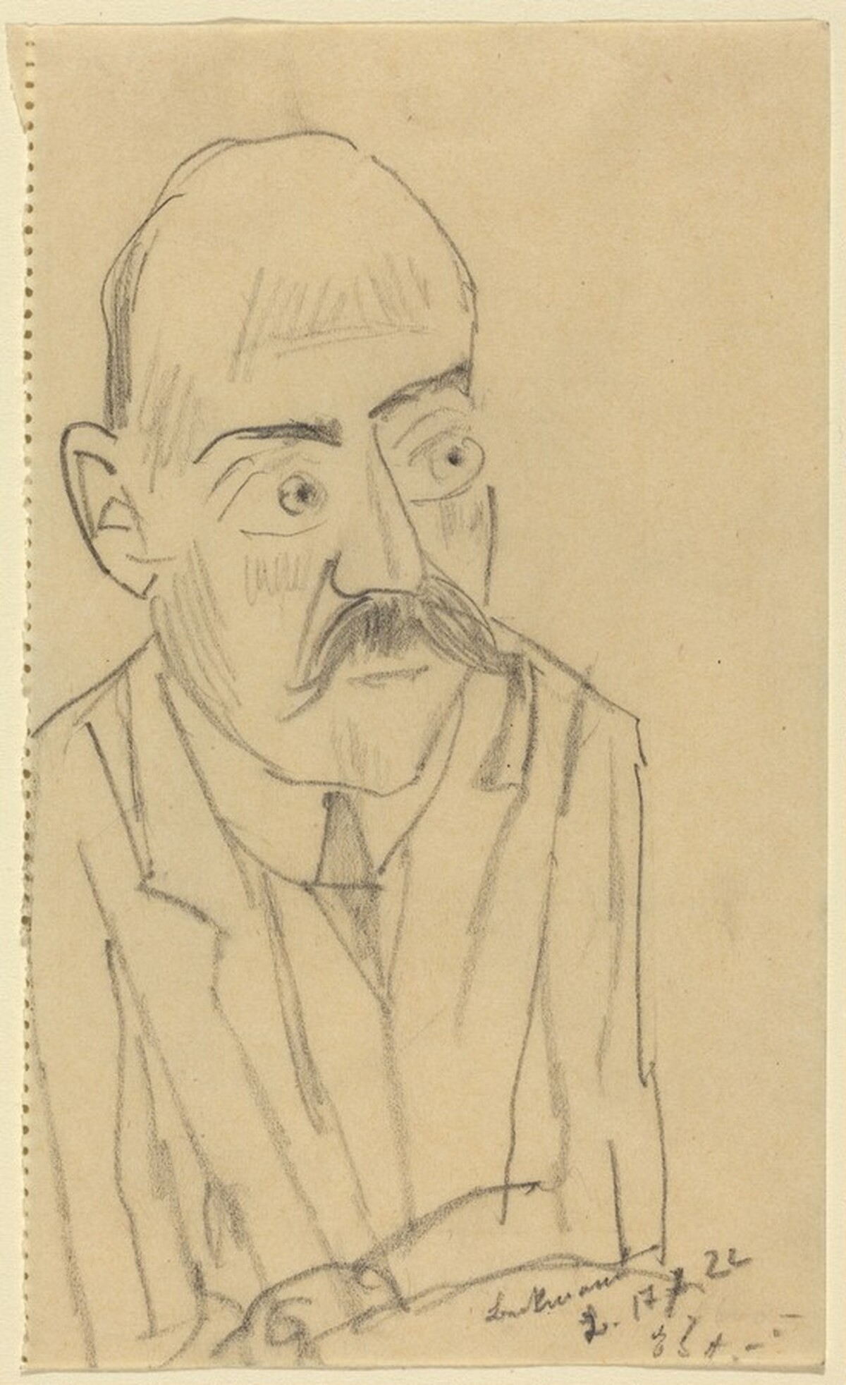Portrait of a Man with a Mustache