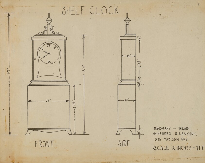 Shelf Clock