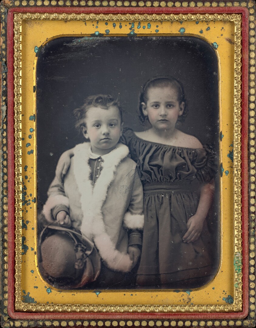 Portrait of Two Children