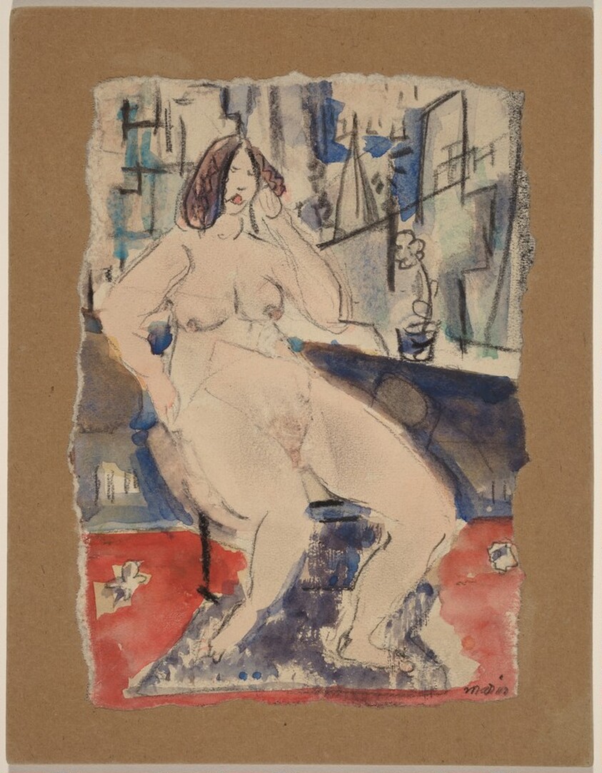 Seated Female Figure