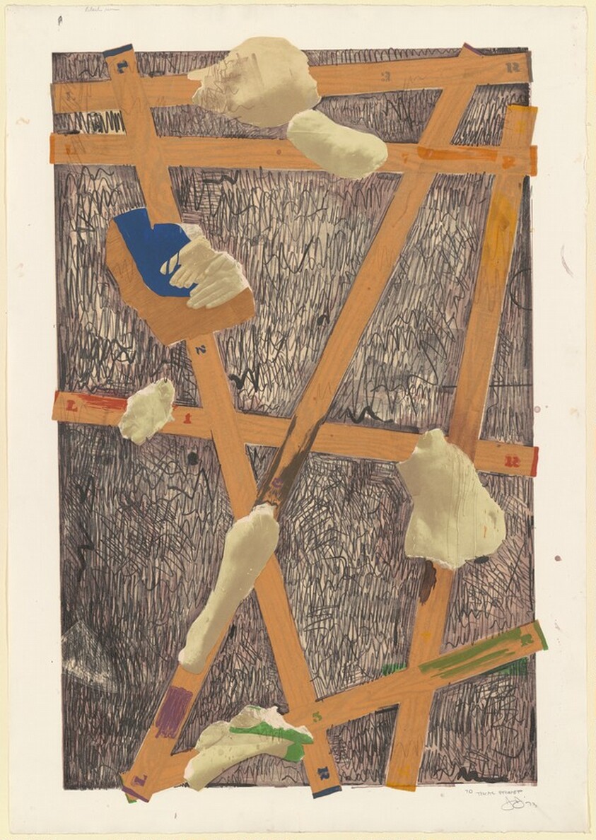 Four Panels from Untitled 1972 [D panel, trial proof 7]