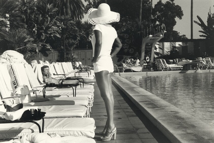 Woman by the Pool, Beverly Hills Hotel