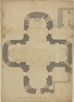 Floor Plan [verso], Filippo Juvarra