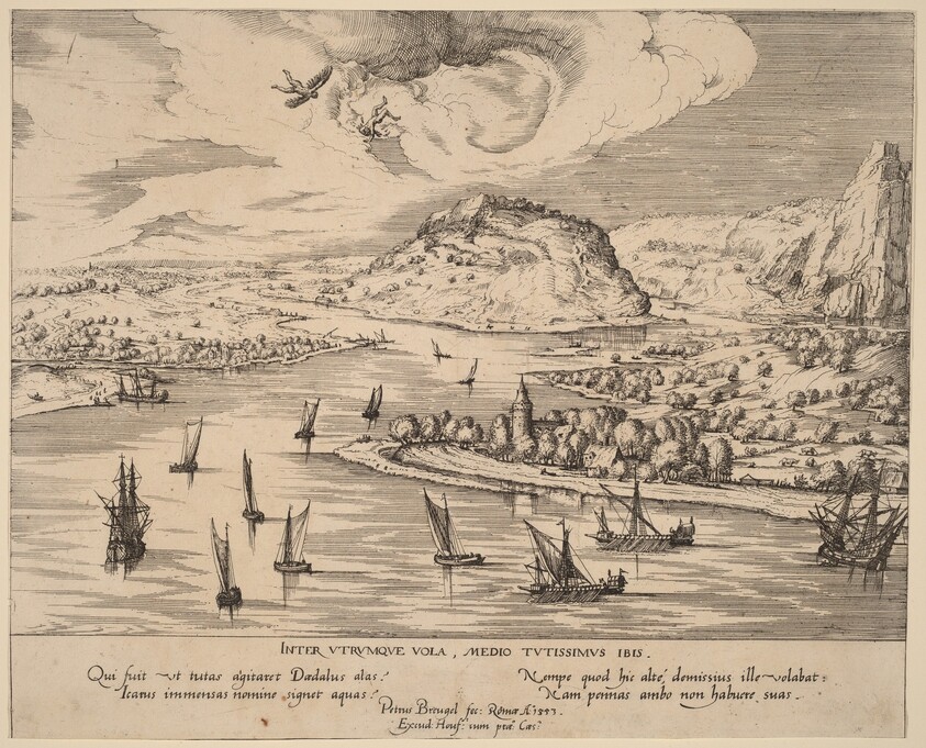 River Landscape with the Fall of Icarus