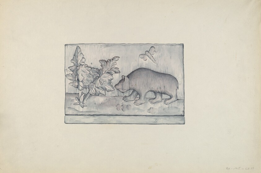 Relief Panel of Bear