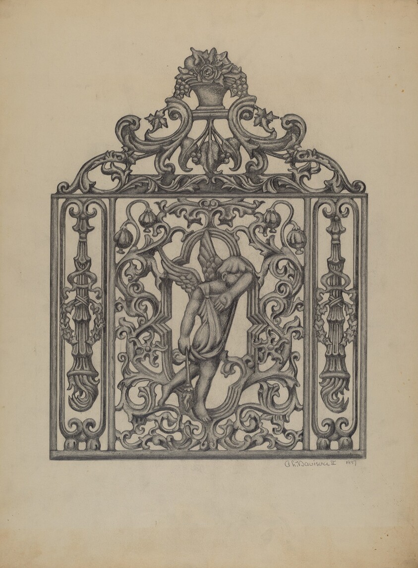 Gate for Cemetary Plot