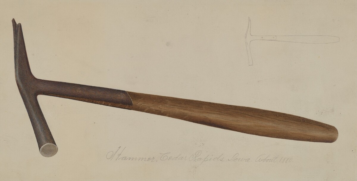 Wrought Iron Hammer