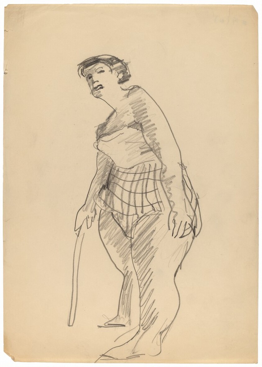 Standing Woman in a Bathing Suit