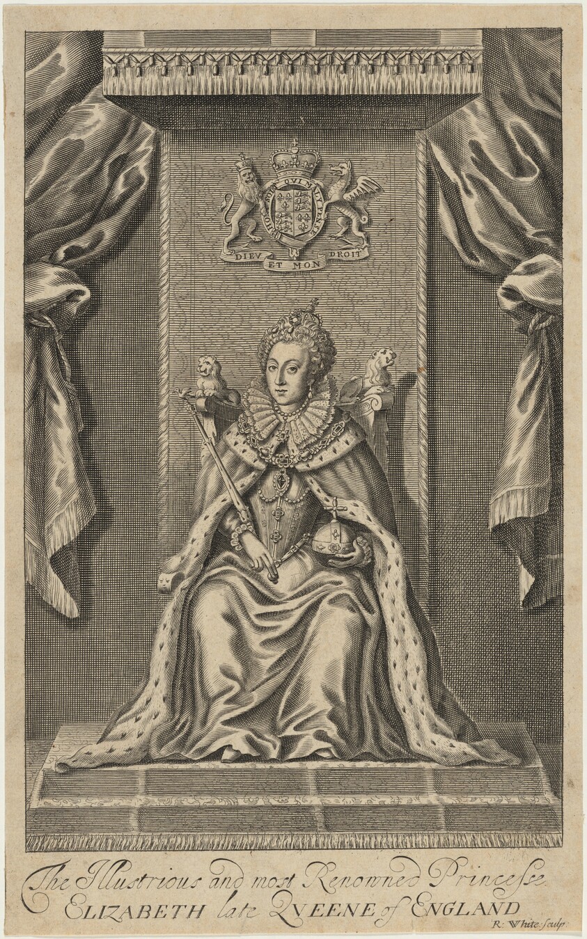 Queen Elizabeth Enthroned