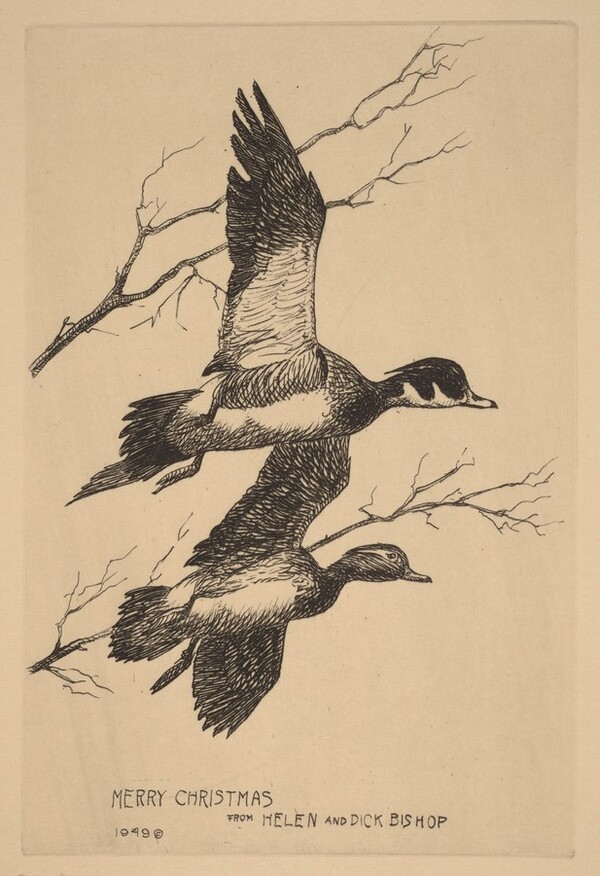 Christmas Card from Helen and Dick Bishop