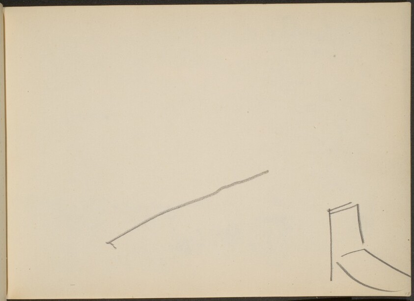 begonnene Skizze der Stadtansicht -010 (started sketch of Cityscape -010) [p. 17]