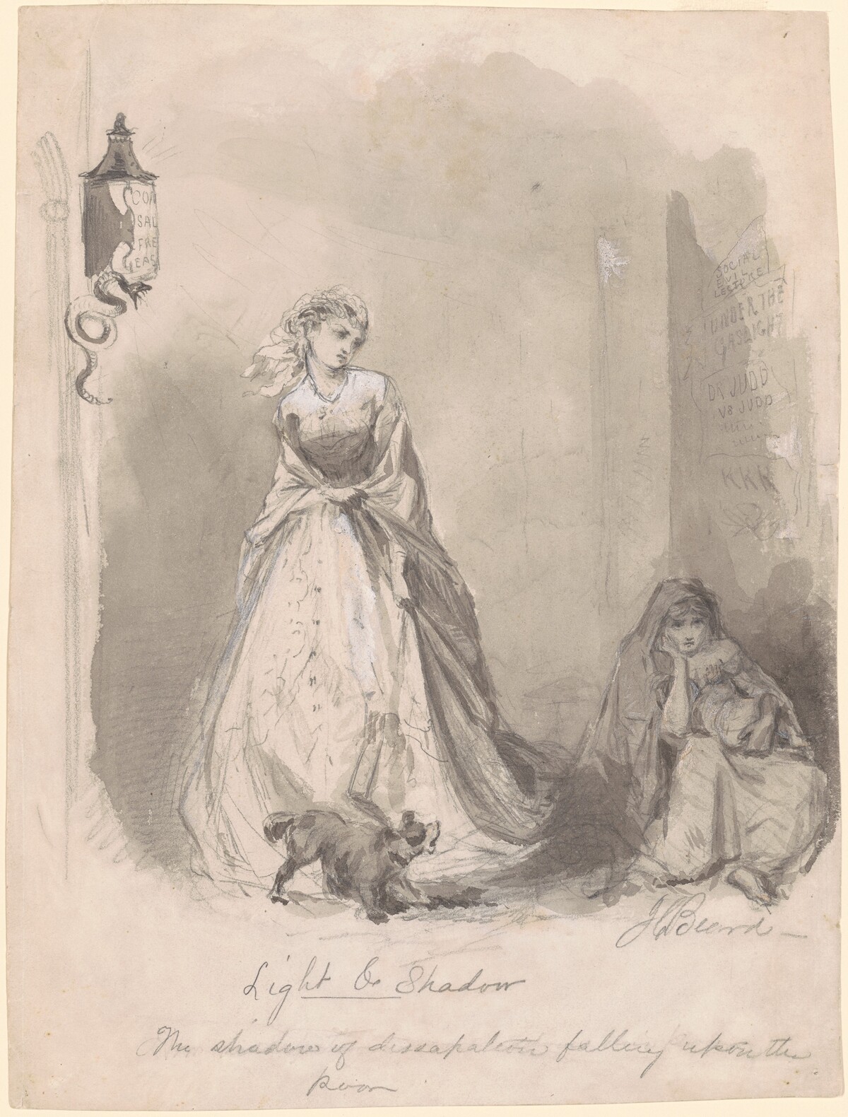 Light and Shadow: The Shadows of Dissipation Falling upon the Poor