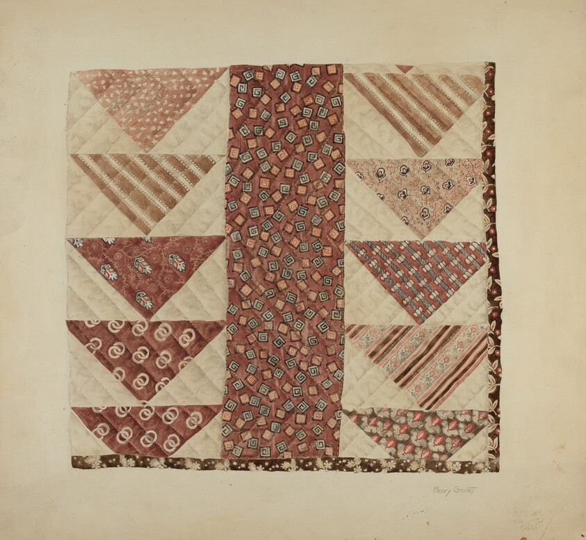 Patchwork Quilt (Section)
