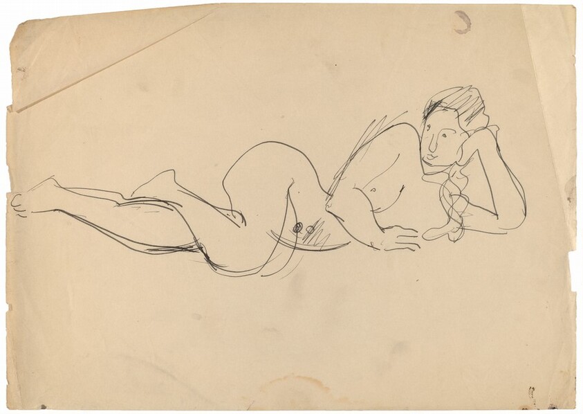 Female Nude Reclining