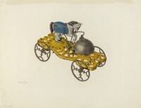 Metal Toy: Trick Pony Bell Ringer, Charles Henning, 1935/1942
