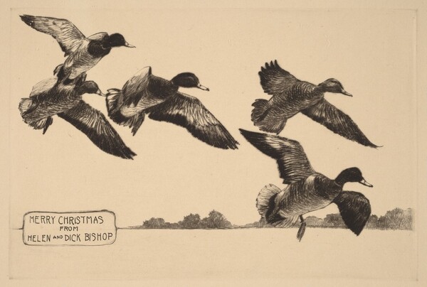 Christmas Card from Helen and Dick Bishop