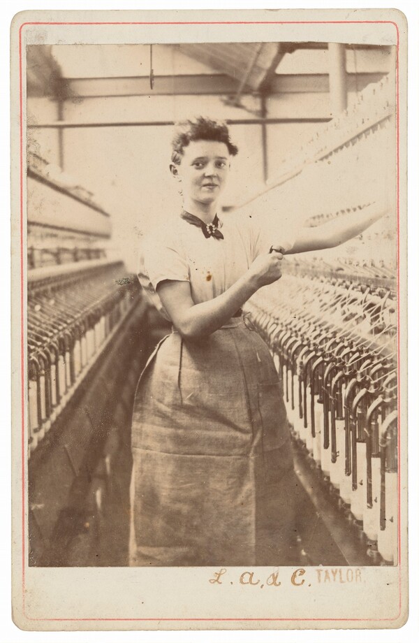 Portrait of a Weaving Mill Woman