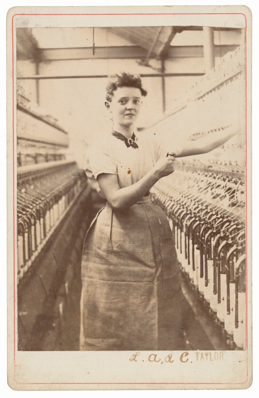 Portrait of a Weaving Mill Woman
