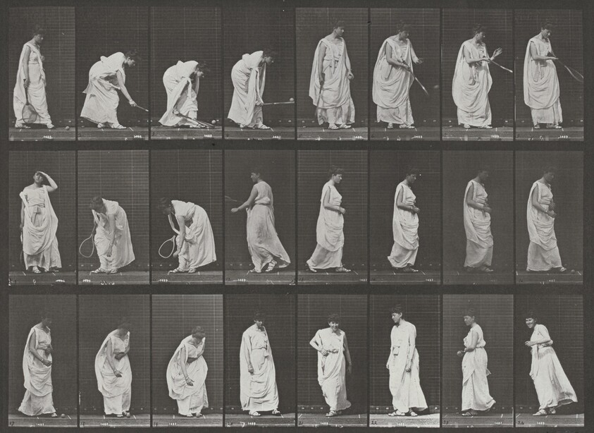 Plate Number 299. Playing with a ball