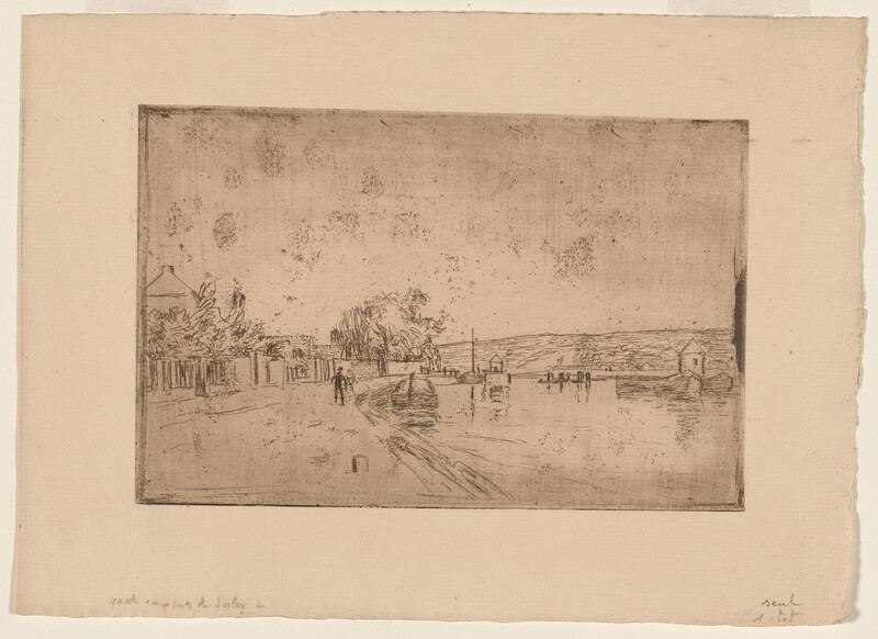 On the Banks of the Loing: The Canal Bank