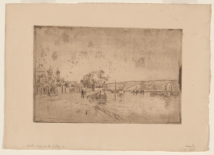 On the Banks of the Loing: The Canal Bank